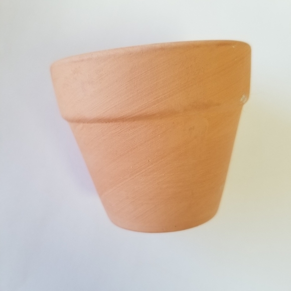 #10016B New 2" Clay Pot in Green Macrame Holder - Picture 3 of 8